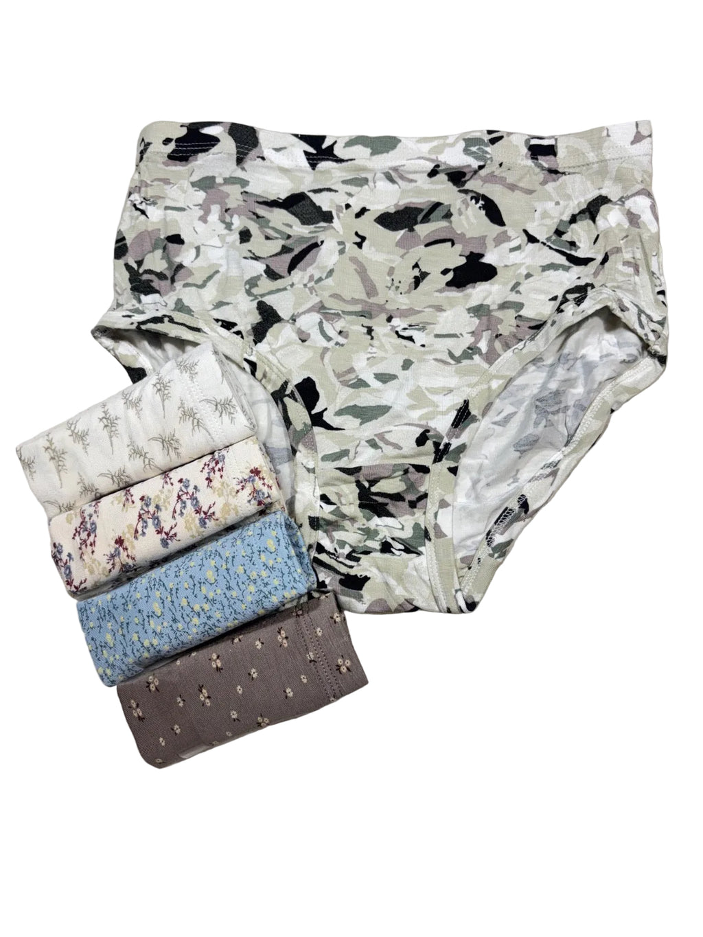 Lady Care Hipster Panty Full Coverage High Waist Solid S-XL 10/07/26