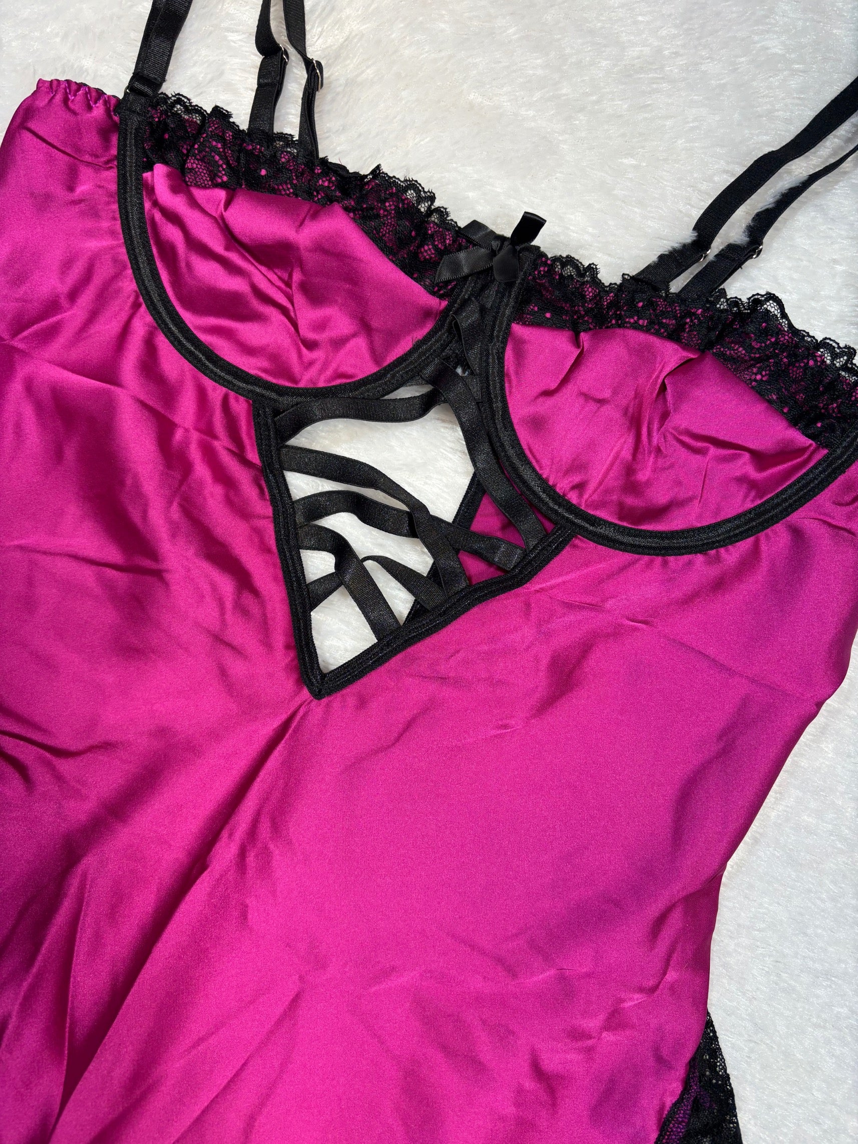 Fancy Lingerie Solid S-XL 12/07/26
