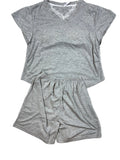 Shorts Nightsuit Tshirt Half Sleeves Padded Shorts Solid M-2XL 14/07/26