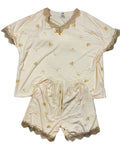 Shorts Nightsuit Tshirt Half Sleeves Padded Shorts Solid M-2XL 14/07/26