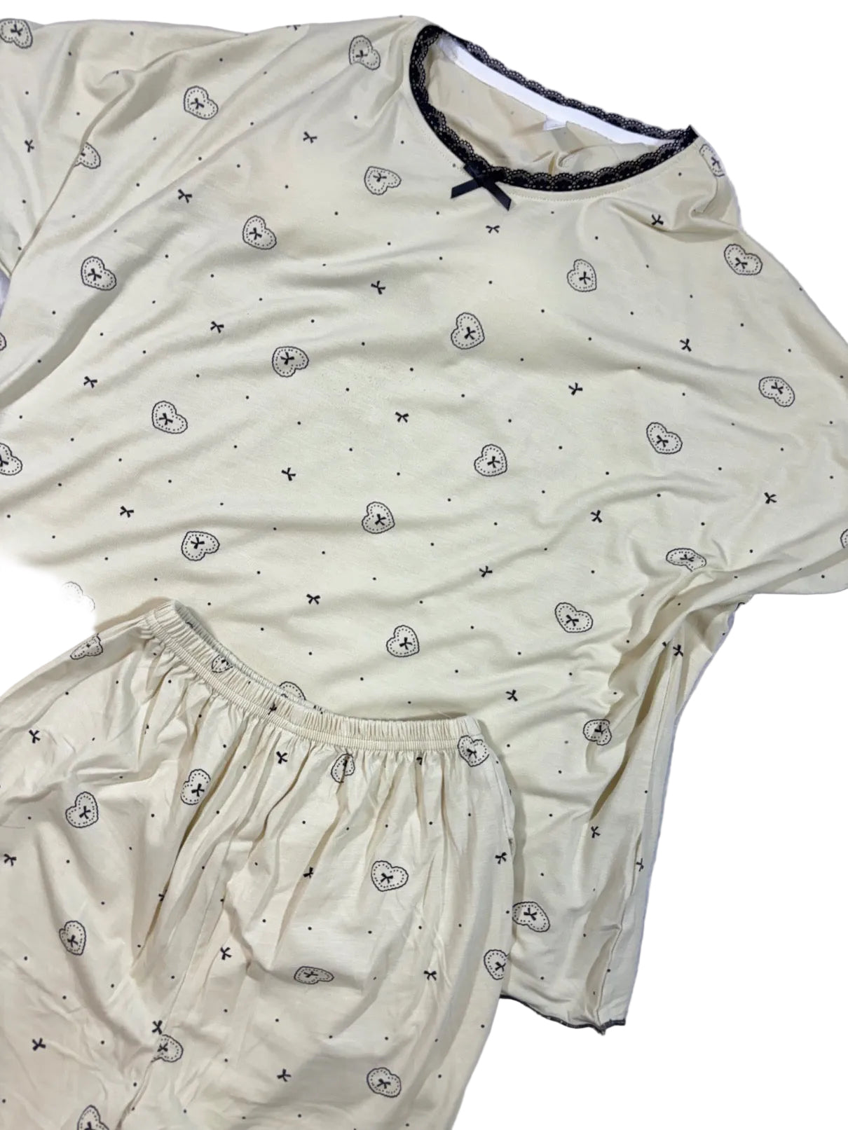Shorts Nightsuit Tshirt Half Sleeves Padded Shorts Solid M-2XL 14/07/26