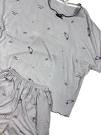 Shorts Nightsuit Tshirt Half Sleeves Padded Shorts Solid M-2XL 14/07/26