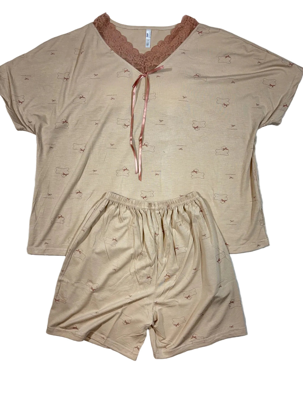 Shorts Nightsuit Tshirt Half Sleeves Padded Shorts Solid M-2XL 14/07/26