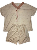 Shorts Nightsuit Tshirt Half Sleeves Padded Shorts Solid M-2XL 14/07/26