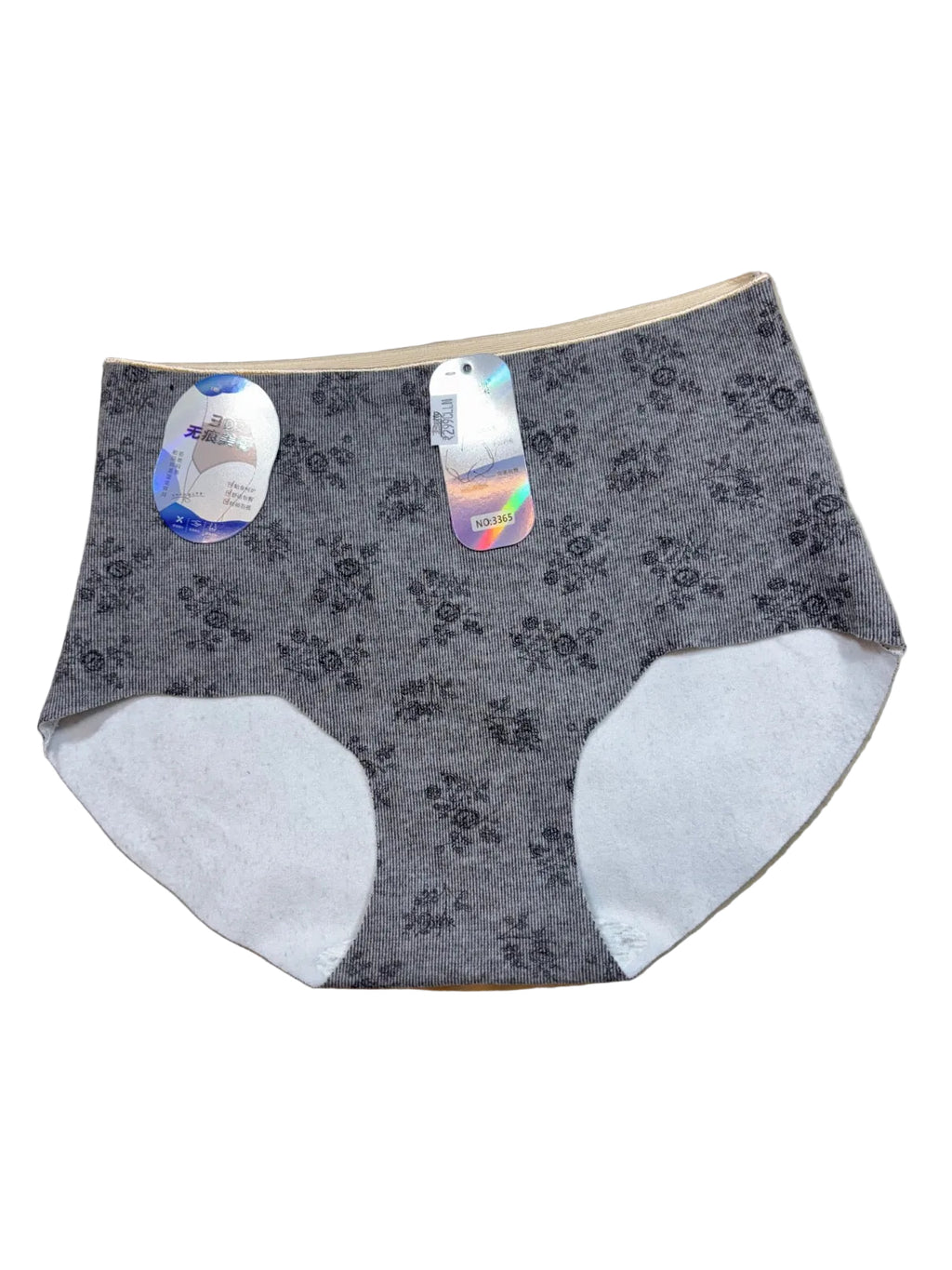 Hipster Fleece Panty Full Coverage High Waist Solid M-2XL 15/07/26