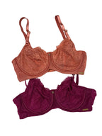 Amante Lacy Bra Full Coverage Non Padded Wired Solid 32D-40D 16/07/26