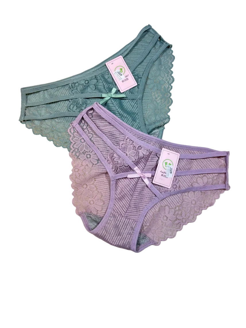 Lacy Panty Low Coverage Low Waist Solid S-XL 17/07/26