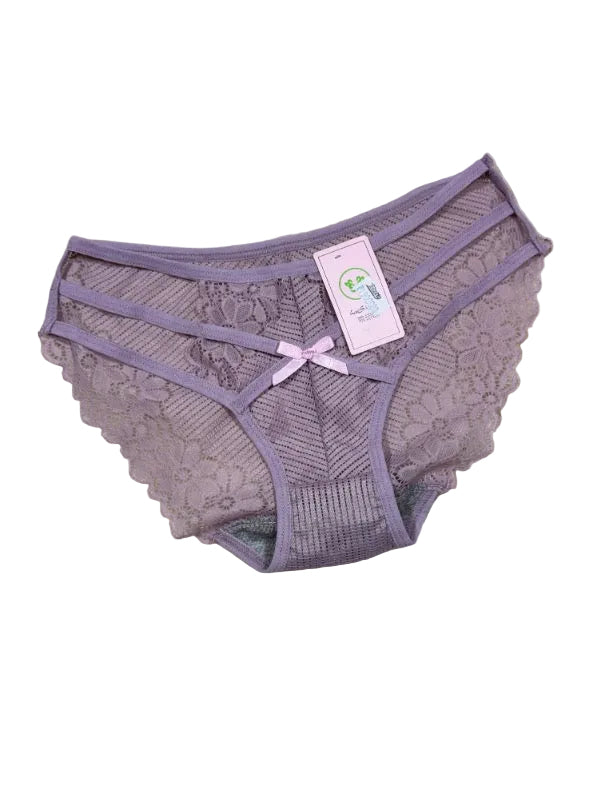 Lacy Panty Low Coverage Low Waist Solid S-XL 17/07/26