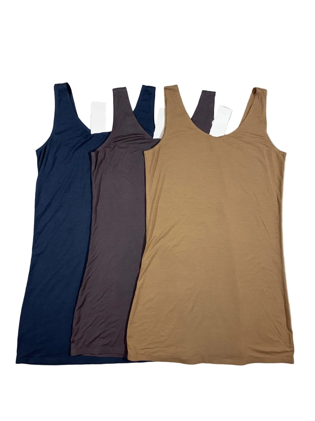 Broad Strap Slip Full Coverage Solid S-XL 22/07/26