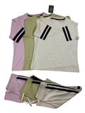 Cocomae Coordset Half Sleeves Tshirt Pyjama Full Length Solid M-3XL 23/07/26