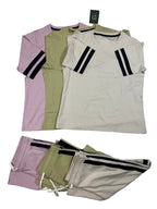 Cocomae Coordset Half Sleeves Tshirt Pyjama Full Length Solid M-3XL 23/07/26