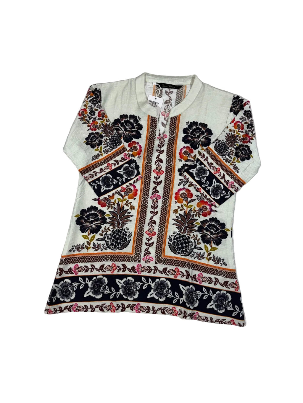 True Colours Kurti Style 3/4 Sleeves Printed Full Length Pyjama M-3XL 22/07/26