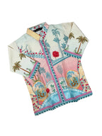 True Colours Kurti Style 3/4 Sleeves Printed Full Length Pyjama M-3XL 22/07/26
