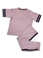 Cocomae Coordset Half Sleeves Tshirt Pyjama Full Length Solid M-3XL 23/07/26