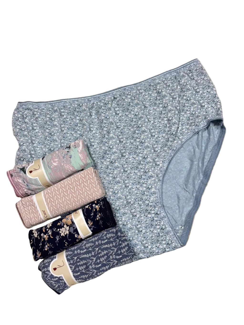 Lady Care Hipster Full Coverage High Waist Printed S-4XL 25/07/26