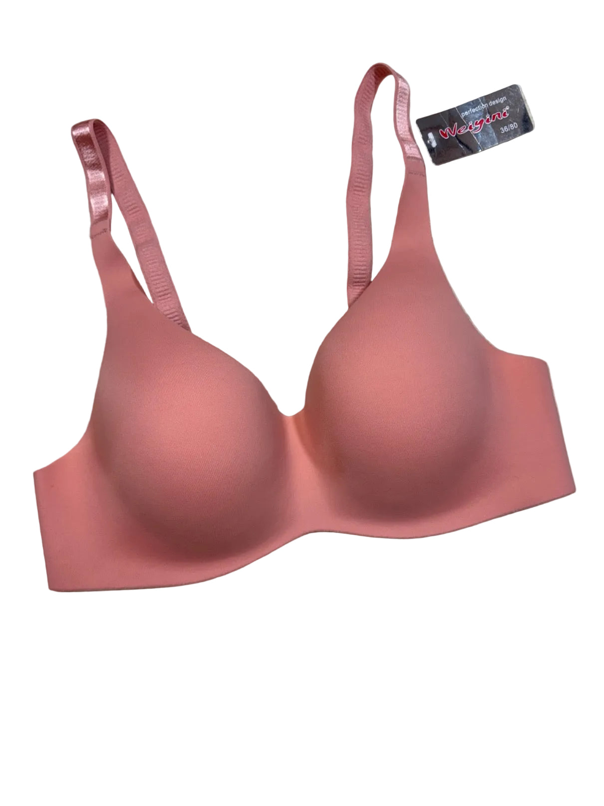 Seamless Bra Full Coverage Padded Non Wired Solid 32-38 25/07/26