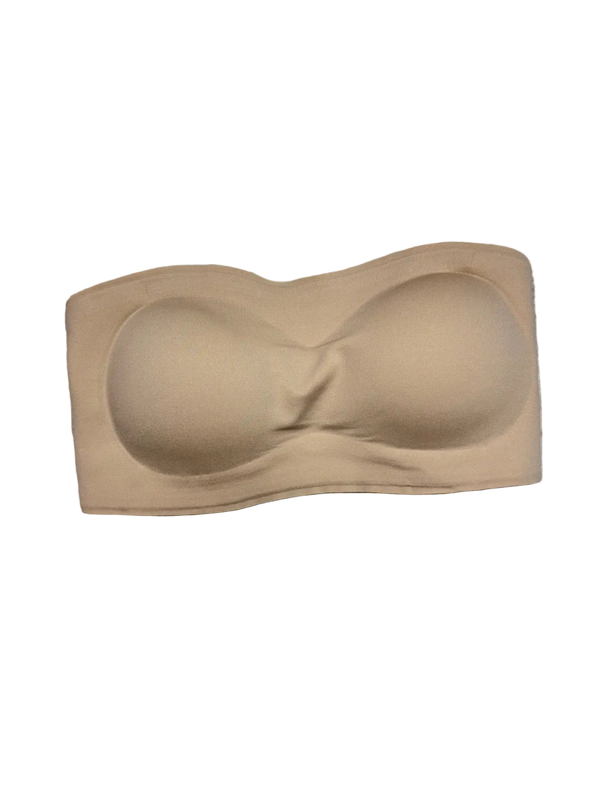 Tube Bra Strapless Padded Non Wired Solid S-XL 27/07/26