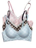 Fancy Bra Seamless Full Coverage Padded Non Wired Printed S-XL 27/07/26