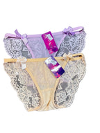 Lacy Panty Low Coverage Low Waist Solid S-XL 28/07/26