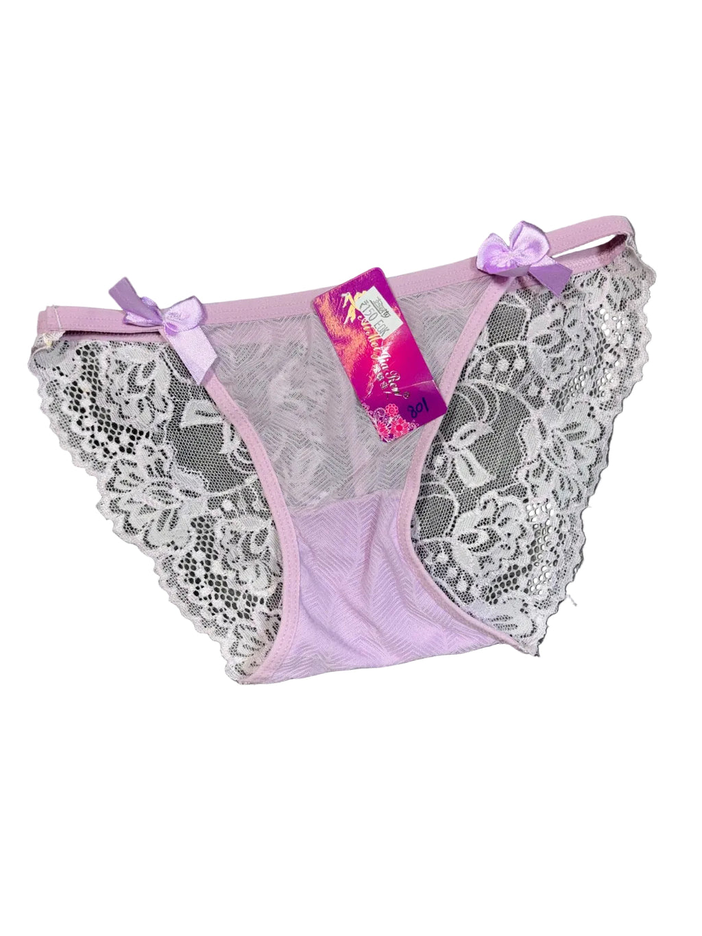 Lacy Panty Low Coverage Low Waist Solid S-XL 28/07/26