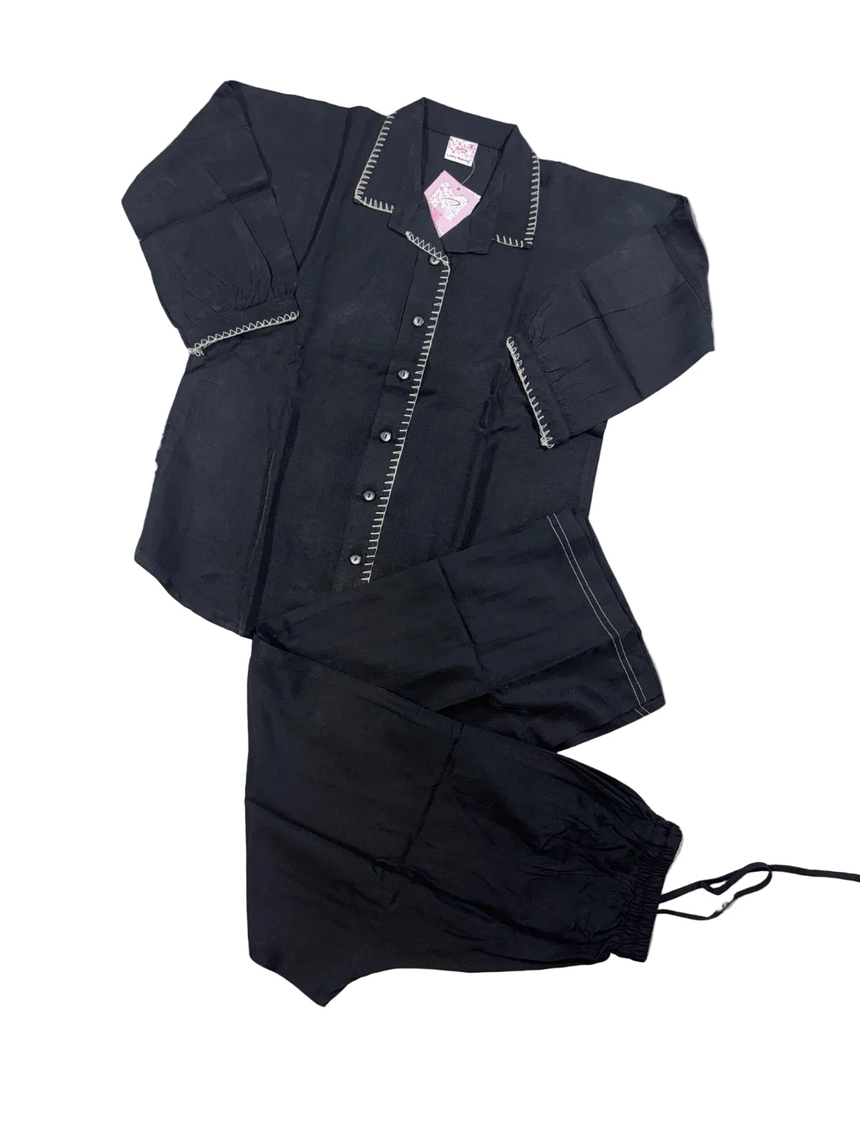 Lady Beauty Coord Sets Shirt 3/4 Sleeves Full Length Pant Solid M-3XL,5XL 29/07/26