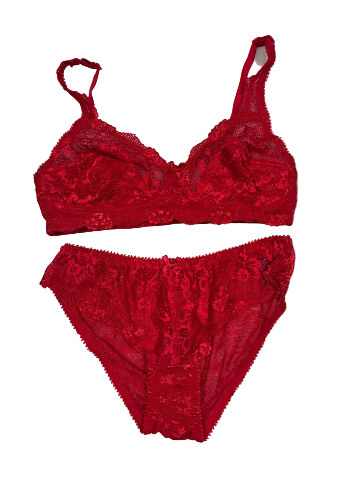Alies Tshirt Bra Set Full Coverage Non Padded Non Wired Hipster High Waist S-3XL 30/07/26