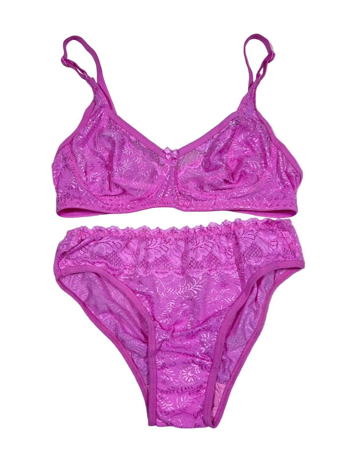 Scan Lingerie Tshirt Bra Set Full Coverage Non Padded Non Wired Hipster High Waist 32-40 B/C/D 30/07/26