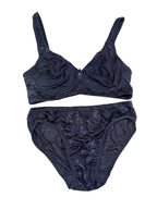 Scan Lingerie Tshirt Bra Set Full Coverage Non Padded Non Wired Hipster High Waist 32-40 B/C/D 30/07/26