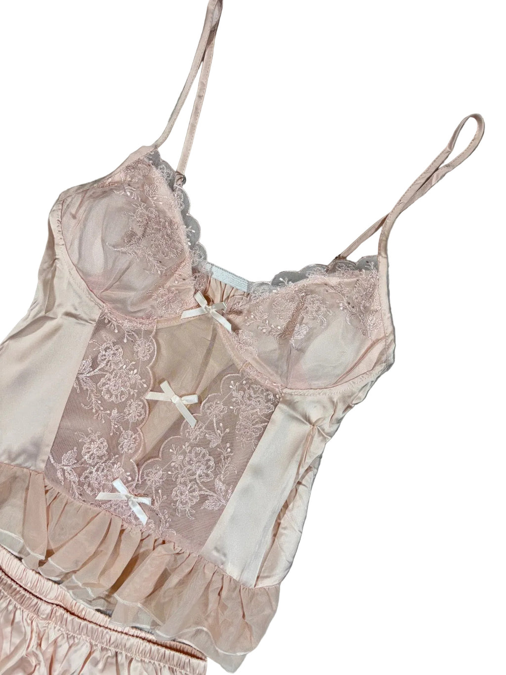 Baby Doll Fancy Nightwear Full Coverage Padded Solid S-XL 31/07/26