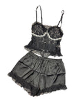 Babydoll Fancy Nightwear Full Coverage Padded Solid S-XL 31/07/26