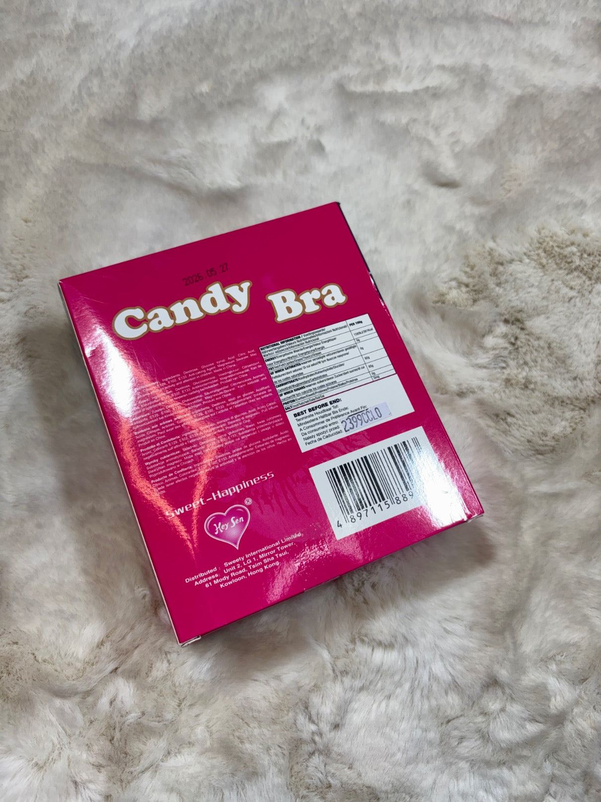 Candy Bra Edible 29/07/26