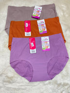 Hipster Full Coverage High Waist Solid S-XL 02/08/26