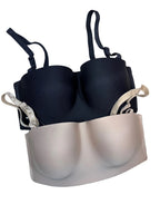 Wacoal Strapless Bra Full Coverage Padded Non Wired Solid 32D-40D 04/08/26