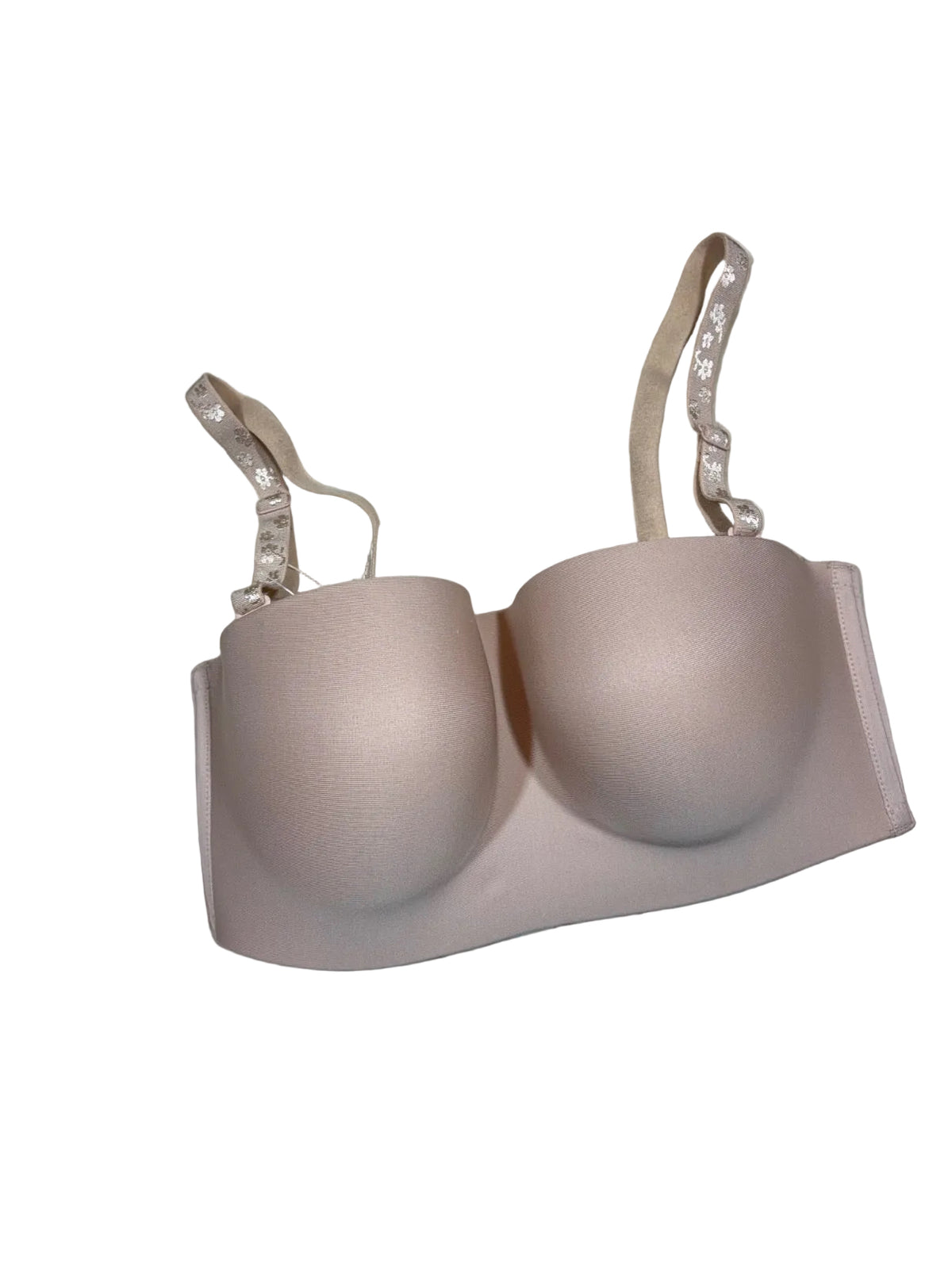 Wacoal Strapless Bra Full Coverage Padded Non Wired Solid 32D-40D 04/08/26