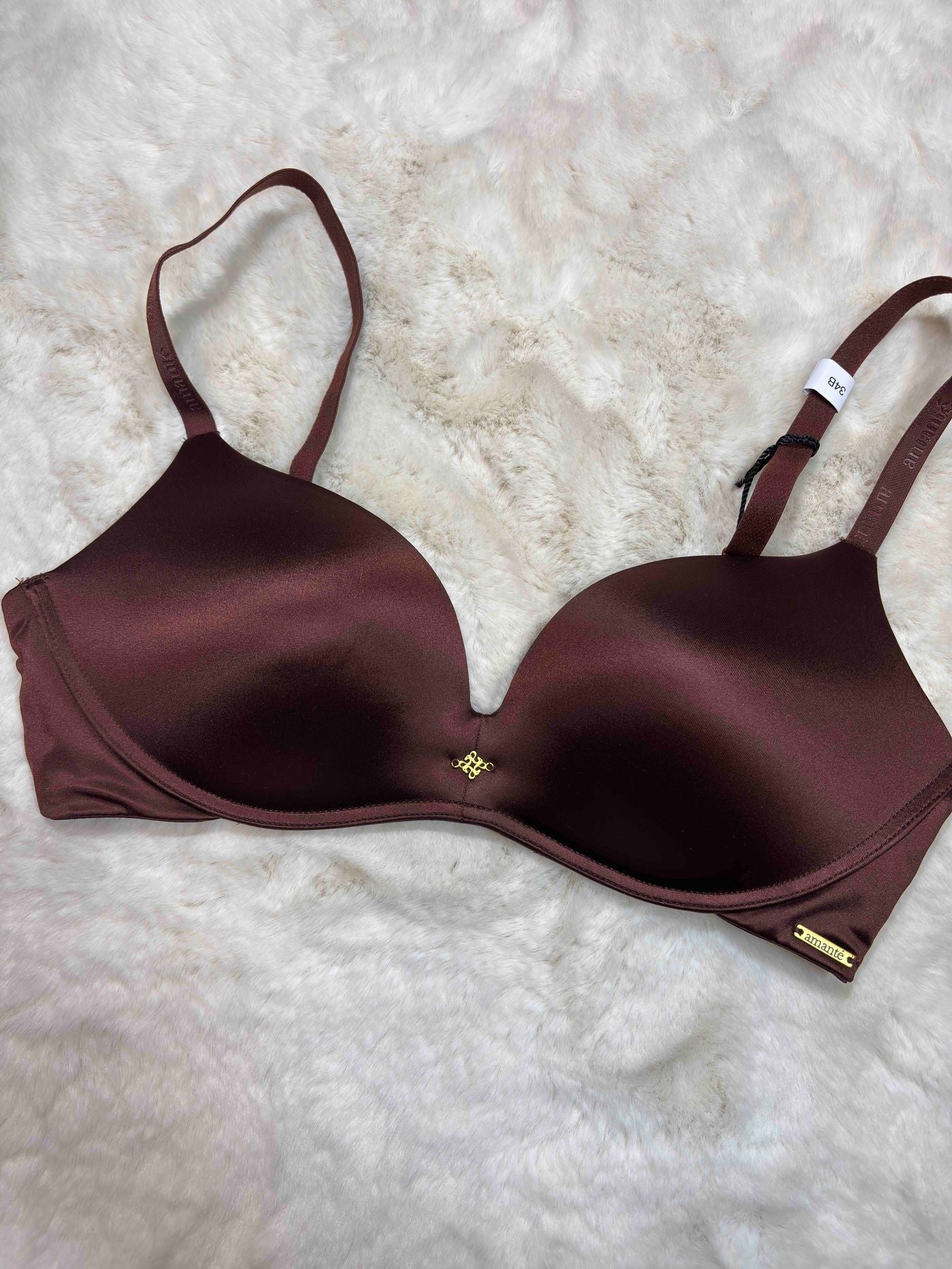 Amante Tshirt Bra Full Coverage Padded Non Wired Solid 32B-40B 19/03/26