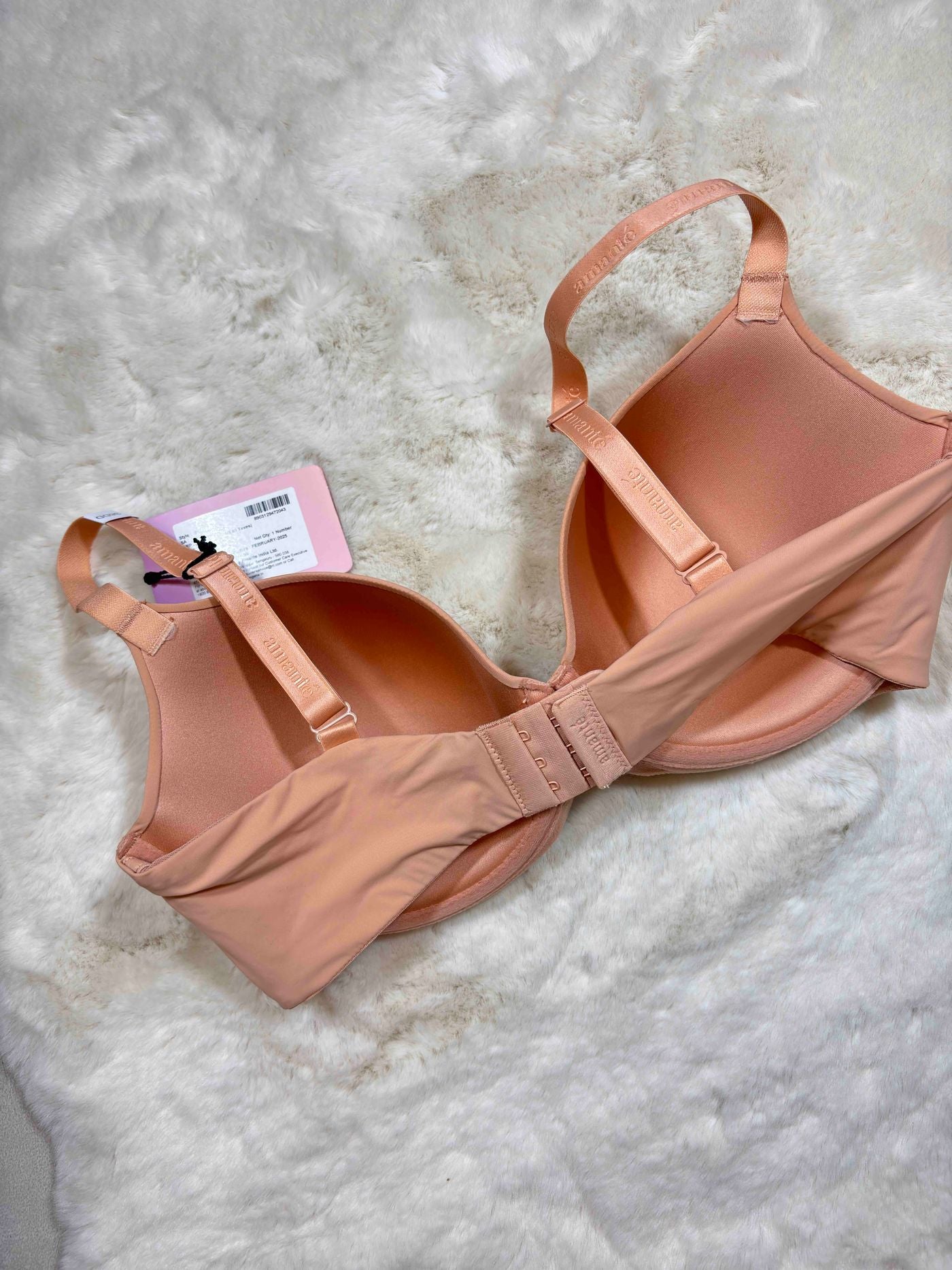 Amante Tshirt Bra Full Coverage Padded Wired Solid 32DD-40DD 19/04/26