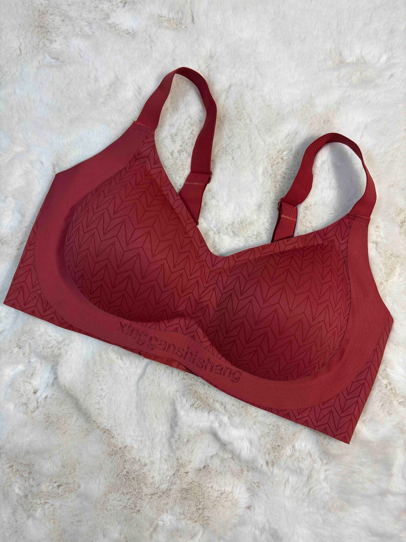 Seamless Bra Full Coverage Padded Non Wired Solid L-5XL 15/01/25