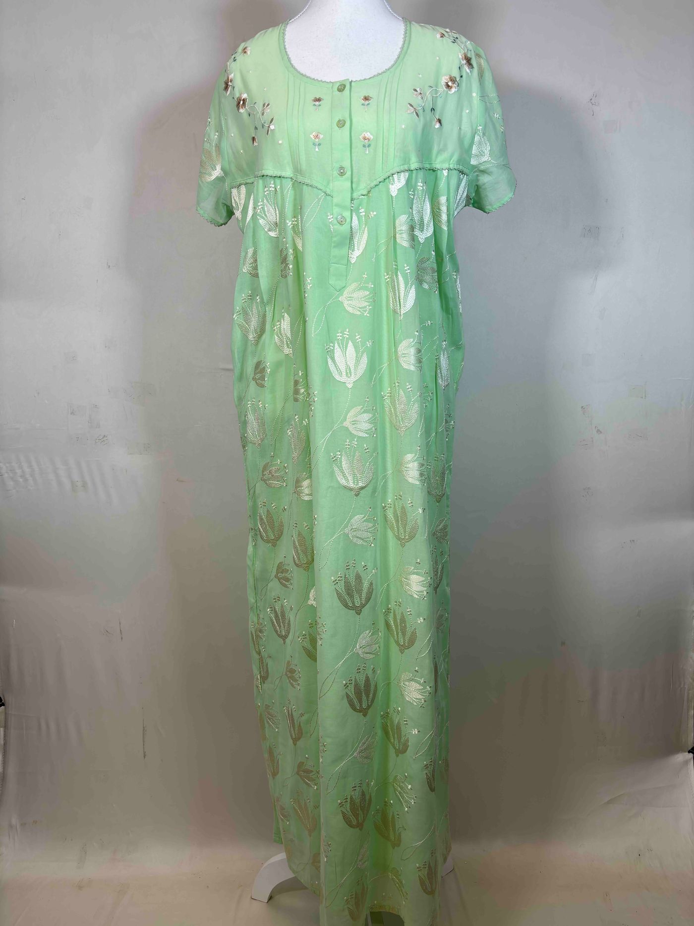 women-style-nighty-half-sleeves-full-length-embroidery-s-3xl-04486-14-08-25