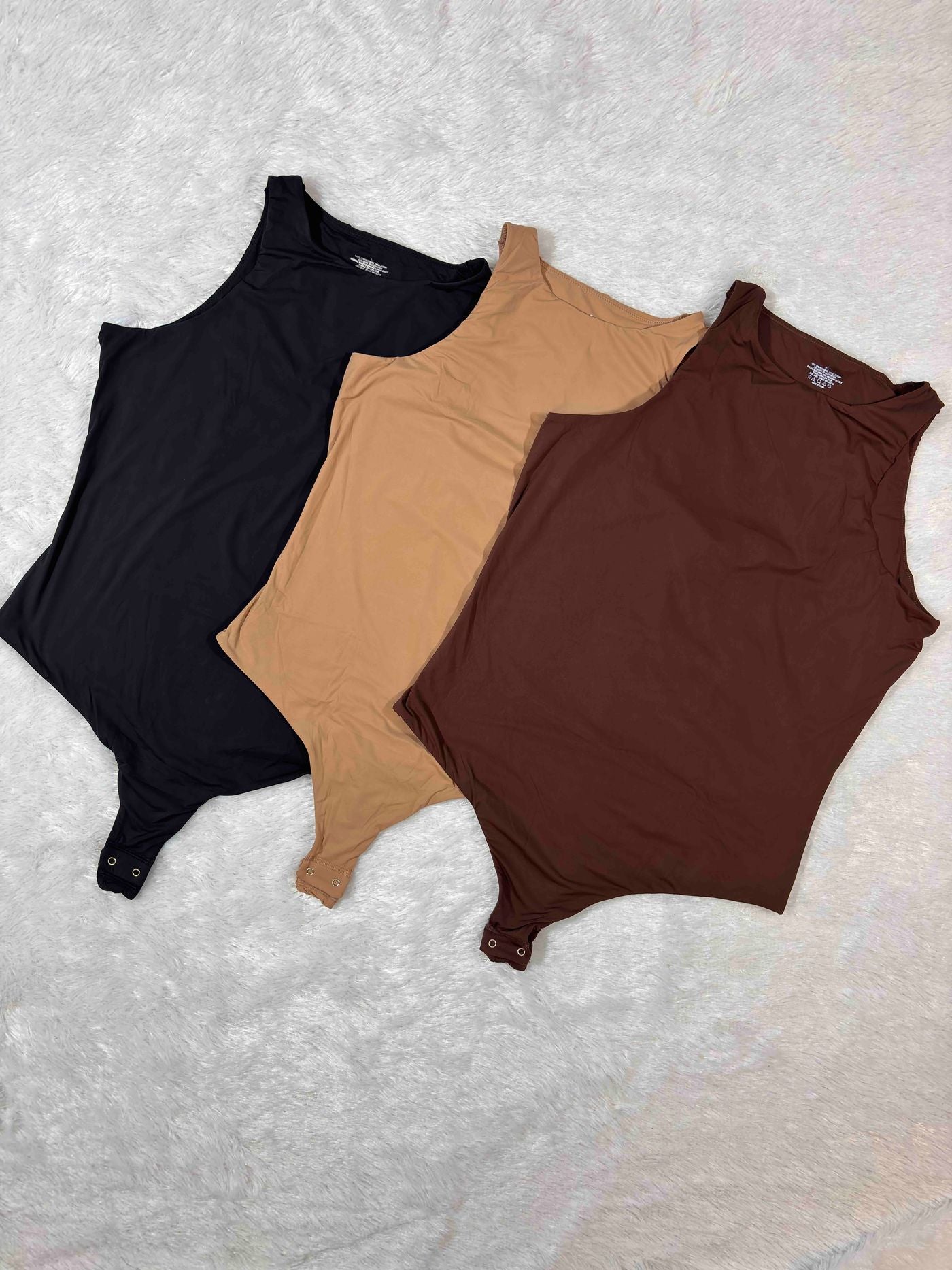 Bodysuit Sleeveless Full Coverage Solid S-L 28/11/25