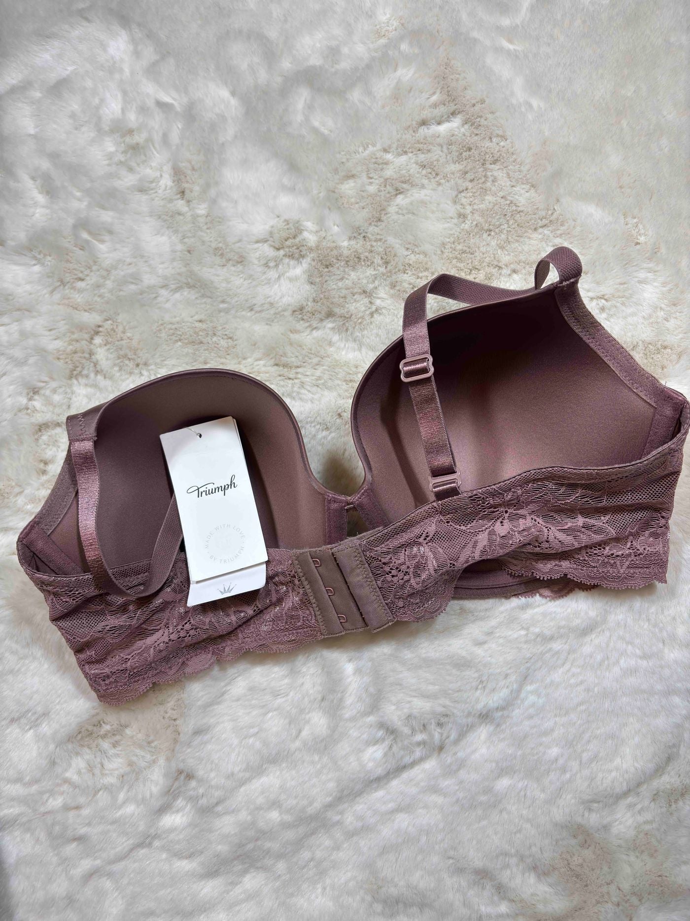 Triumph Tshirt Bra Full Coverage Padded Wired Solid 32DD-40DD 19/04/26