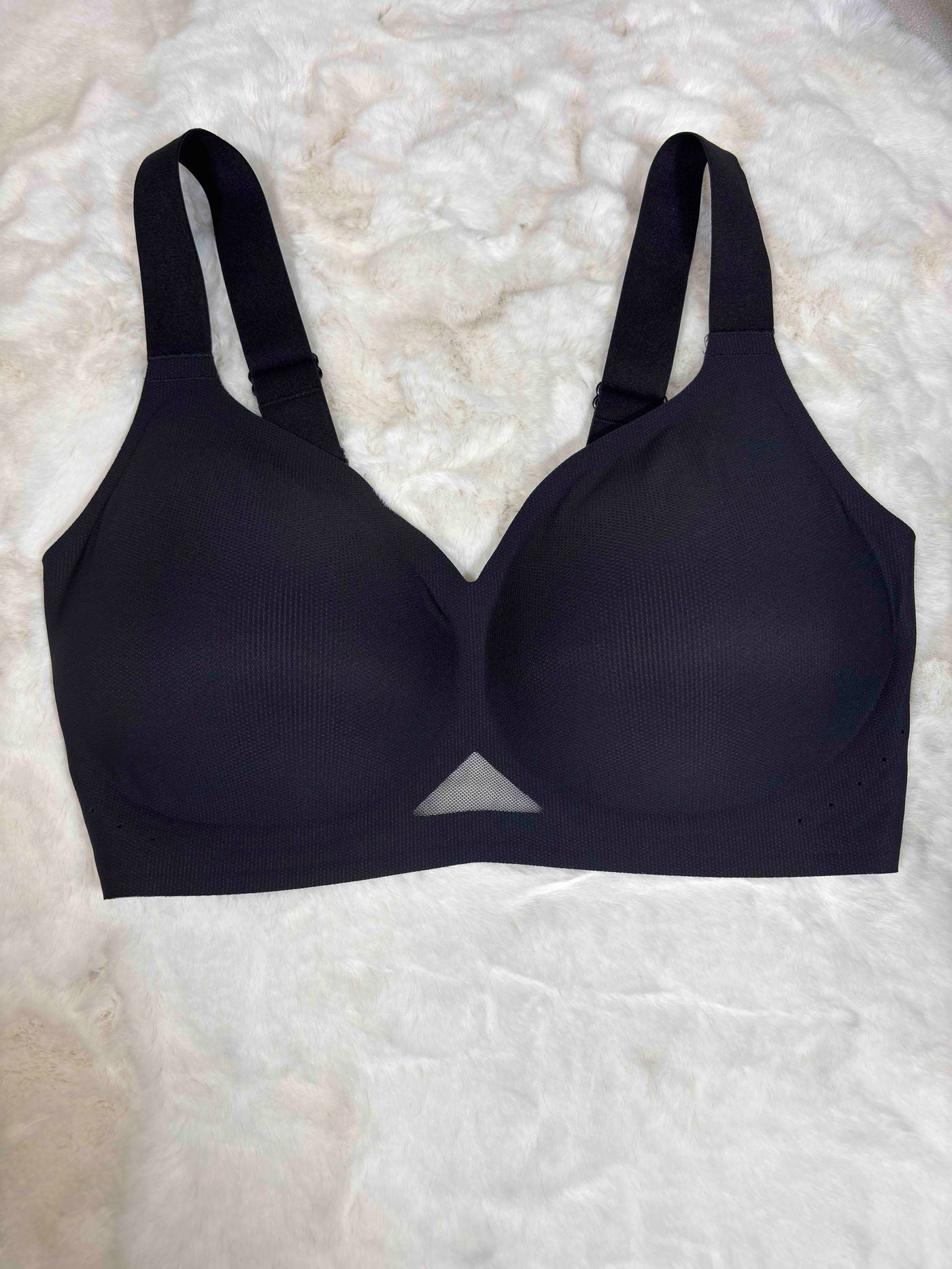 Sports Bra Full Coverage Padded Non Wired Solid L-2XL 30/07/25