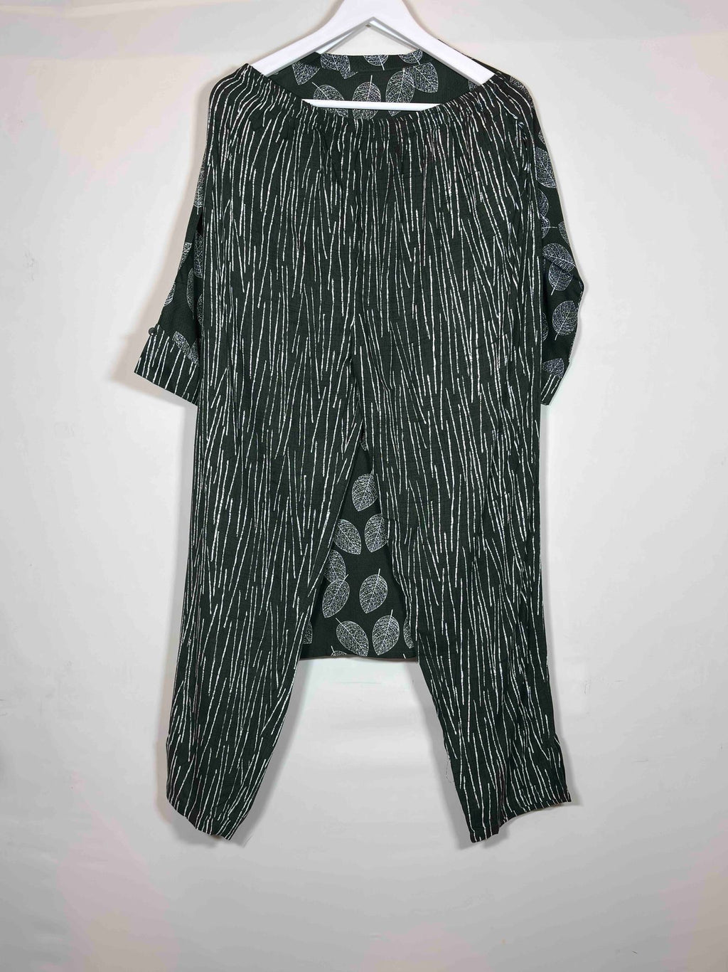 women-style-nightwear-cotton-kurti-set-3-4-sleeves-full-length-m-6xl-ks1011-08-07-25