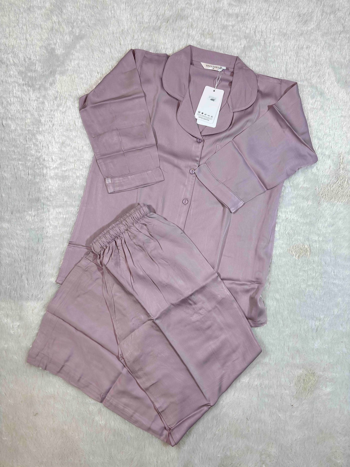 sexy-castle-nightsuit-3-4-sleeves-shirt-full-length-solid-m-2xl-01-04-26 MAUVE