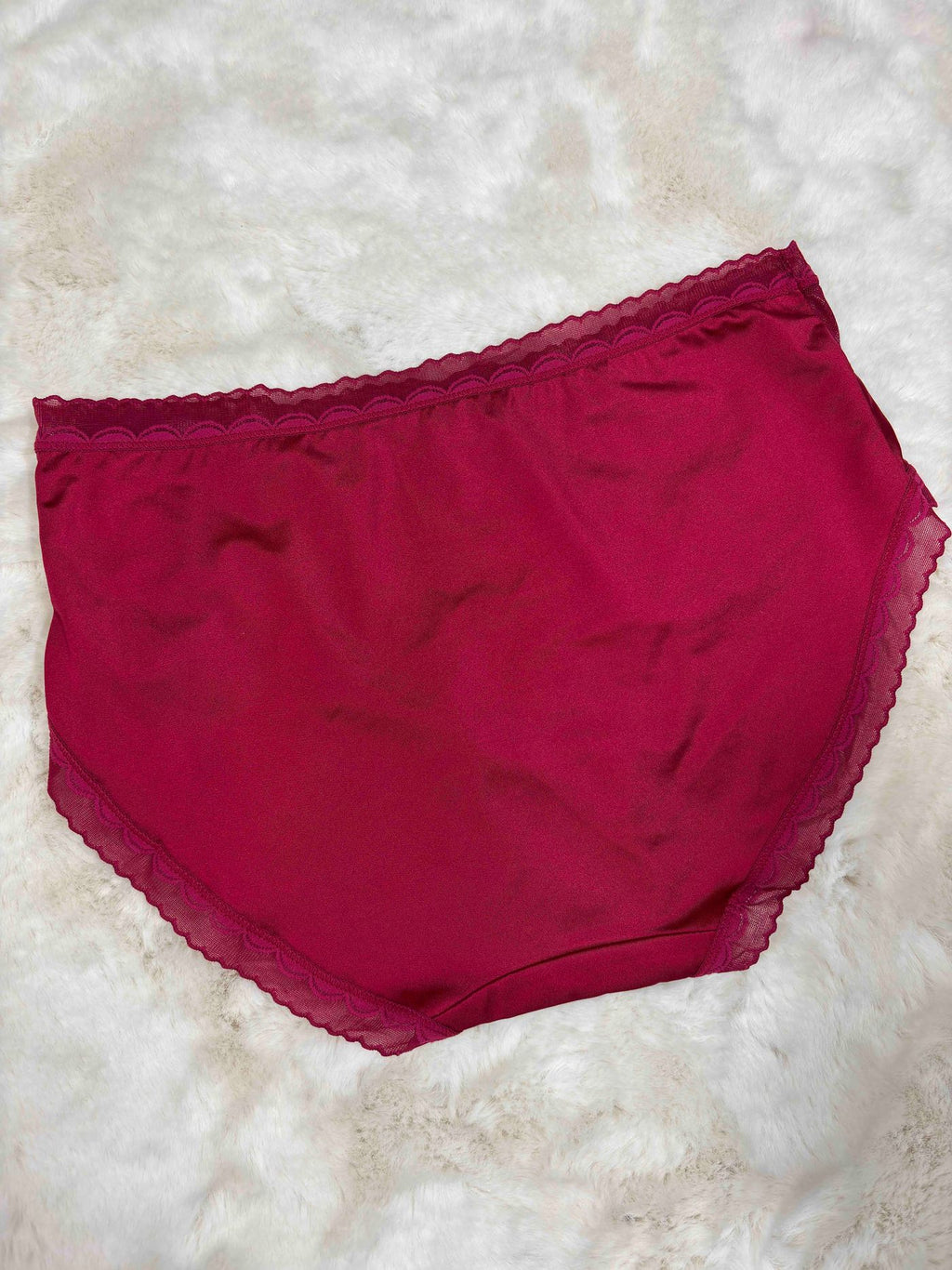 Lace Hipster Full Coverage High Waist Solid S-2XL 28/03/26