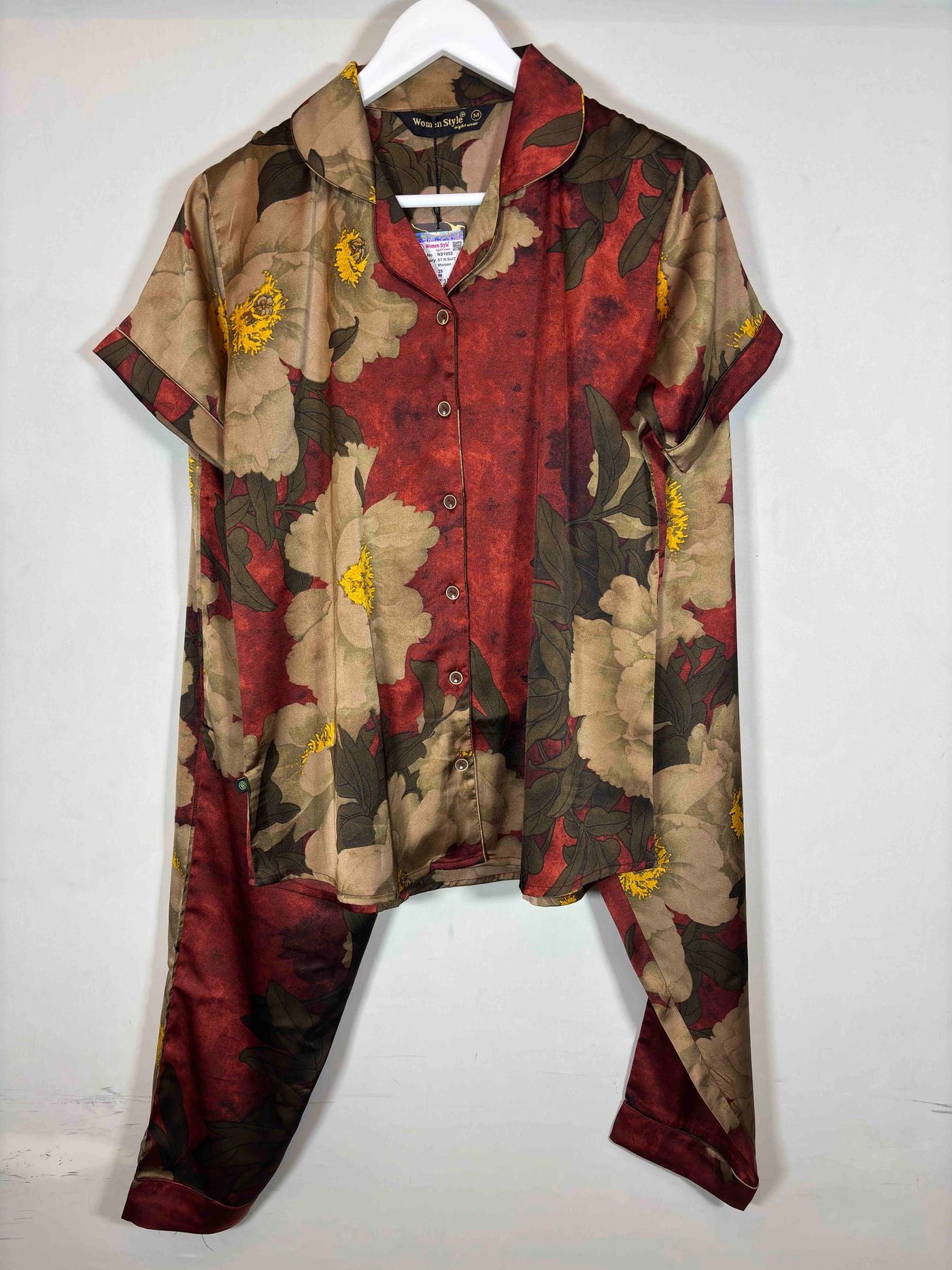 women-style-night-suit-half-sleeves-shirt-full-length-pyjama-printed-s-3xl-ns1032-14-09-25