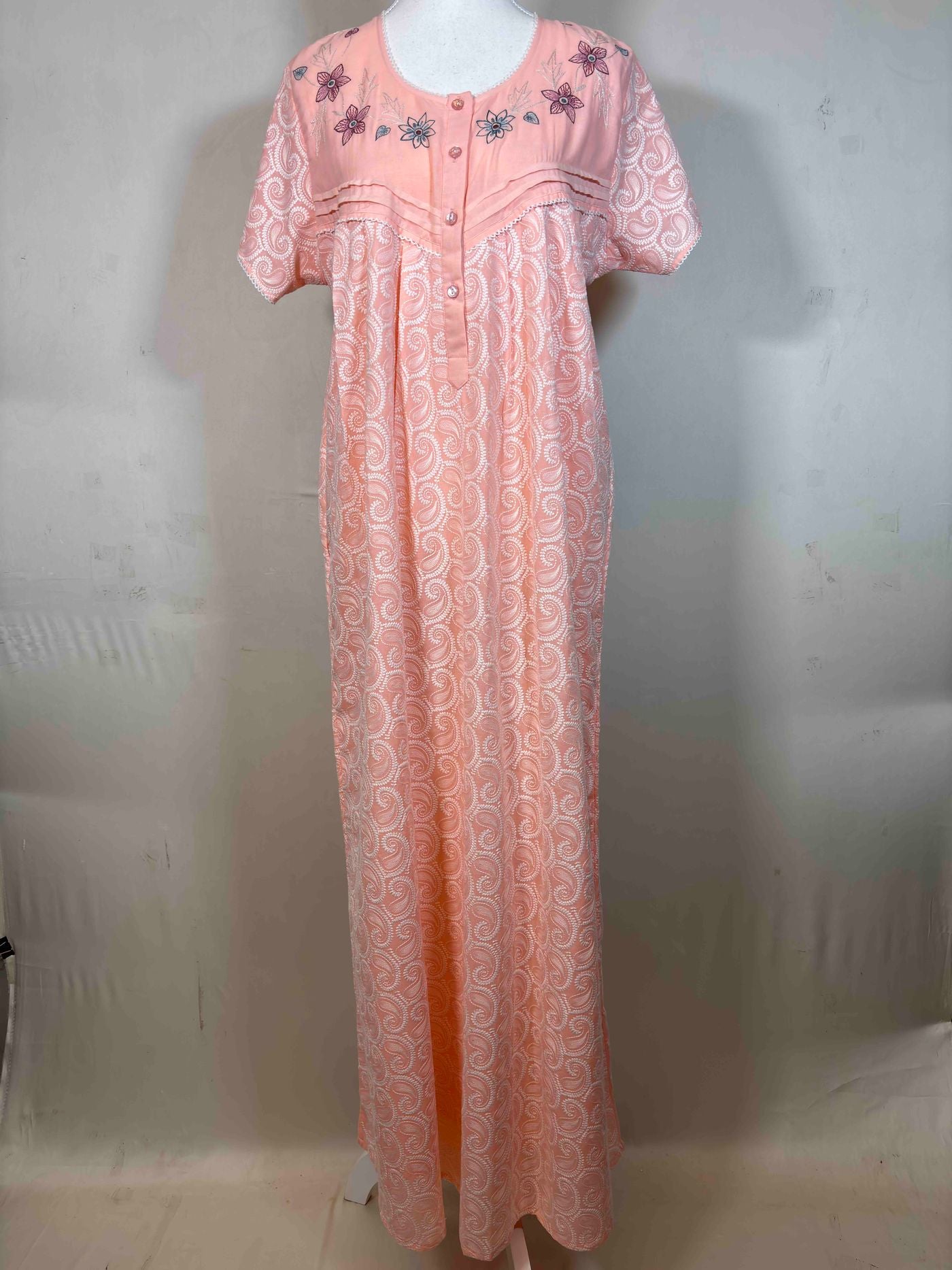 women-style-nighty-full-length-half-sleeves-embroidery-s-3xl-4385-15-08-25