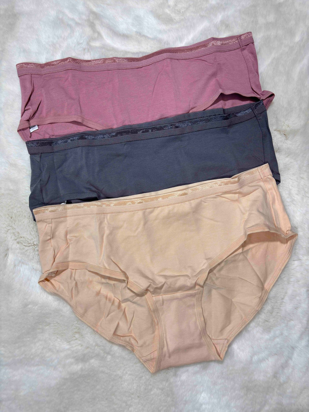 Wacoal Hipster Full Coverage High Waist Solid 3PC Pack S-2XL 03H04 18/11/25