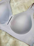 Seamless Bra Full Coverage Padded Non Wired Solid M-5XL 21/01/26