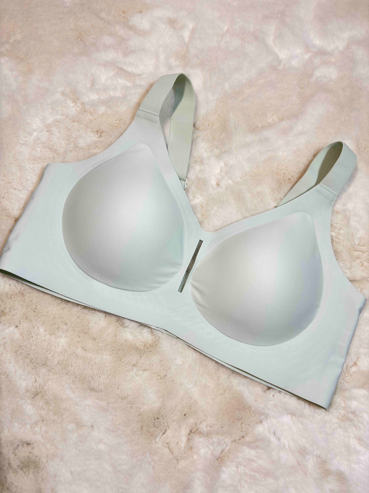 Seamless Bra Full Coverage Padded Non Wired Solid M-5XL 21/01/26