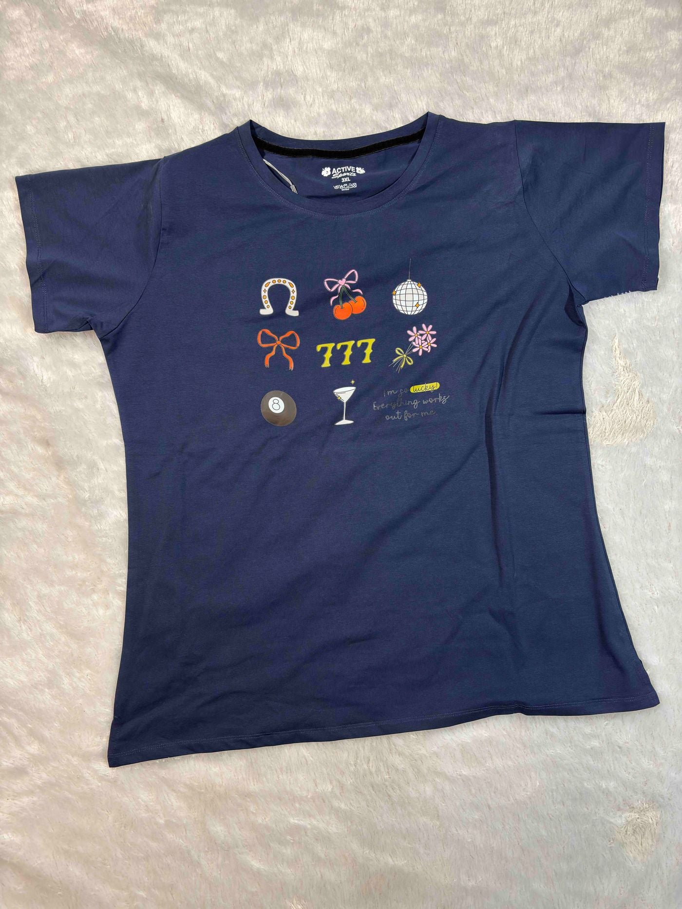 Active Sports Tshirt Half Sleeves Printed S-3XL 06/02/26